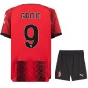 Conjunto (Camiseta+Pantalón Corto) AC Milan Giroud 9 Primera Equipación 23-24 - Niño